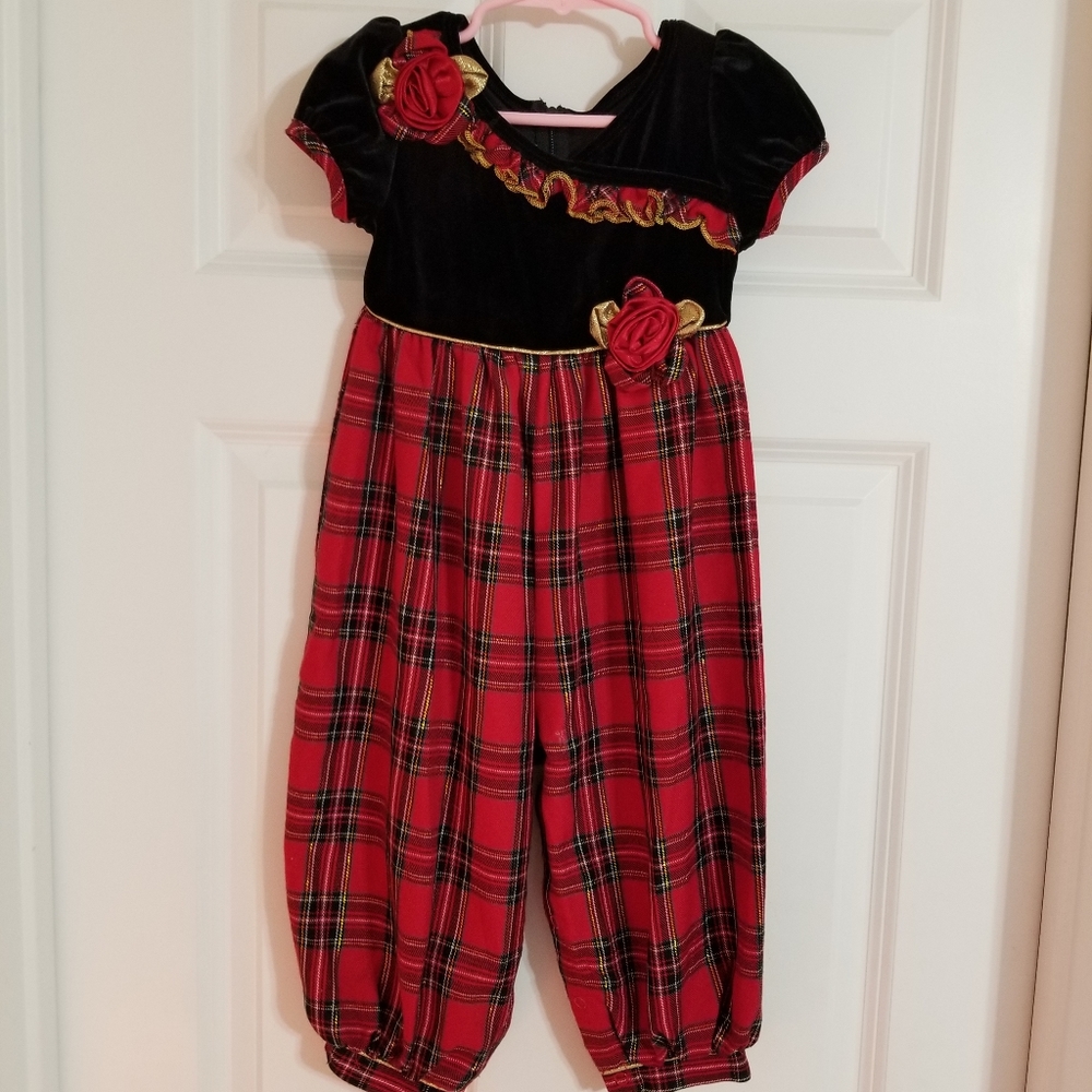 NWOT Christmas Romper